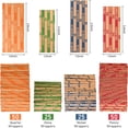 thumbnail image 4 of HLONK 300 Pcs Assorted Bundle Flat Striped Coin Wrappers (Assorted Colors), 4 of 8