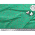 thumbnail image 3 of Soimoi Green Cotton Duck Fabric Print Sewing Fabric Yard 44 Inch Wide, 3 of 3