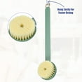 thumbnail image 5 of Unique Bargains Back Scrubber Long Handle Bath Brush Long Handle Brush for Bath Shower 14.57"x2.95"x1.26" Green, 5 of 7
