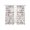 White, variant on Abstract Bookshelf Semi Sheer Curtains 72 Inch Length 2 Panels Set, Modern Literary Books Aesthetic Sheer Kitchen Curtain Privacy Voile Window Curtain for Living Room Bedroom Rod Pocket Drapes