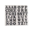 thumbnail image 2 of Imagin8 1.5" Iron-On Black Glitter Cooper Letters, 12 Packs: 42 ct. (504 total), 2 of 4