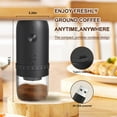 thumbnail image 5 of Portable Electric Burr Coffee Grinder with 40 Adjustable Settings, Conical burr coffee grinder, Coffee Bean Grinding Machine with Conical Burr Coffee Grinder 1800mAh Rechargeable for Travel, Home, 5 of 5