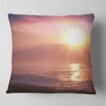 thumbnail image 2 of Designart 18" x 18" Purple Polyester Throw Pillow, 2 of 5