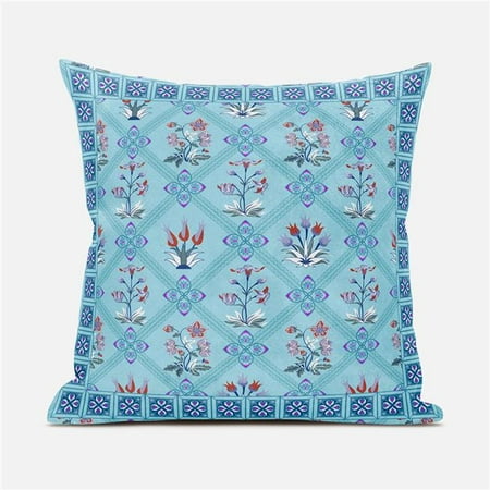 

Amrita Sen Designs CAPL1061FSDS-ZP-20x20 20 x 20 in. Mughal Art Suede Zippered Pillow with Insert - Multi Color