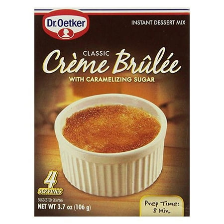 Creme Brulee Dessert Mix, 106g(3.7oz) (Best Creme Brulee In Chicago)
