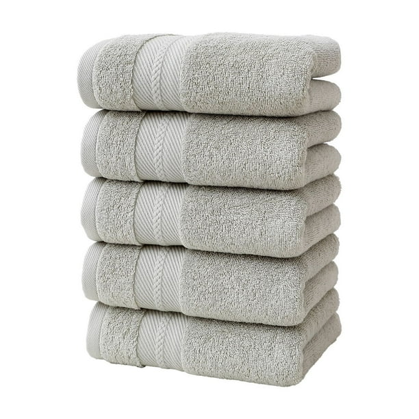 Manta para sofá, juego de 5 toallas de baño, gruesas, suaves y absorbentes, ideal para el hogar, regalo de toalla facial de algodón.