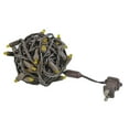 thumbnail image 3 of Novelty Lights 50 Light Yellow LED Christmas Mini Light Set (Brown Wire, 25 Feet), 3 of 8