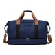 thumbnail image 5 of Bolsa de viaje azul de gran capacidad: compartimento para zapatos, separación seca y húmeda, plegable, organizador de gimnasio deportivo, 5 of 6
