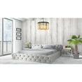 thumbnail image 4 of Sydney 8 light Matte Black Chandelier Golden Teak (Smoky) Royal Cut Crystal, 4 of 9