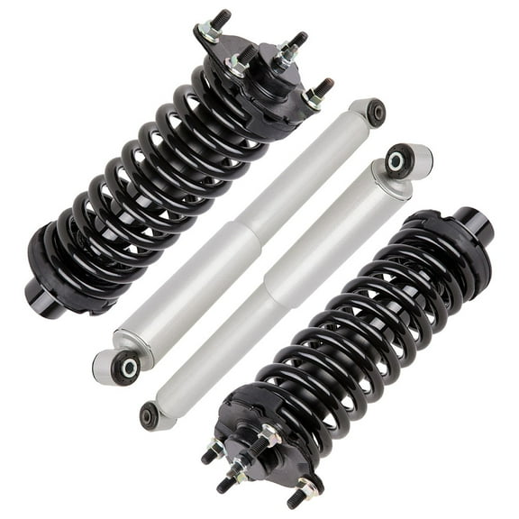 For Jeep Liberty KJ 2002-08 Front Strut Assembly w/ Rear Shock Absorber Set - BuyAutoParts