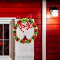 thumbnail image 4 of Hwkond Up to 50% off Christmas Indoor Decoration Christmas Lights Decorative Wreaths Glowing Wreaths Artificial Christmas Wreaths Door And Window Hanging Decoration,MulticolorC, 4 of 5