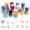 Style 2, variant on Austok 12Pcs Teacher Stamp Set Teacher Stamps for Classroom Self Inking Motivation Stamps Adorable Cartoon Personalized Seals for Student Grading Encouragement