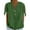 Green, variant on MIXUE Womens Summer Tops Summer Solid Color V Neck Button Short Sleeve Cold Shoulder Casual Tee Shirts Outwear,Green,S