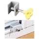 thumbnail image 5 of Puerta Ventana Cerradura Deslizante Tapón Cerradura de Ventana Cerradura de Seguridad de Puerta, 5 of 9