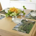 thumbnail image 4 of Ambesonne Nature Place Mats Set of 4, Floral Ivy Theme, Standard Size, Multicolor, 4 of 6