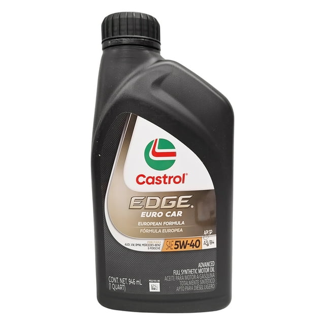 Aceite Sintético 5W40 API SN 946 ml Castrol Edge