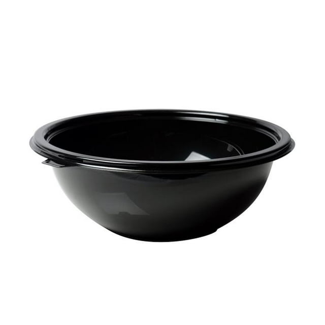 Fineline Settings 5032-BK Black 32 oz. PET Serving Bowl