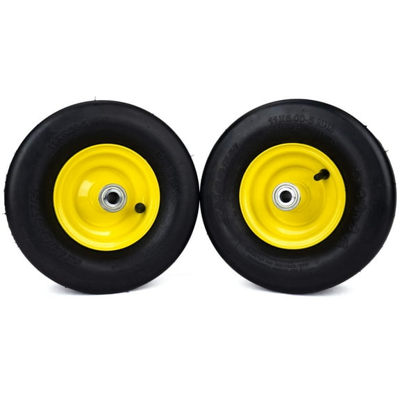 (2) Pneumatic Tire Assm 11x6.00-5 John Deere Z300 Series ZTrak AUC18343 UC29107