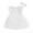 White, variant on Bagilaanoe Newborn Summer Outfits Baby Girl Rompers Dress Fly Sleeve Bodysuits + Headband 3M 6M 12M 18M 24M Infant Lace Patchwork A-line Dresses