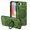 Armygreen, variant on ELEHOLD for iPhone 16e/17e Rugged Case with Camera Sliding Lens Cover, Compatible with MagSafe, Heavy Duty Shockproof 360 Magnetic Ring Stand Cover,Black