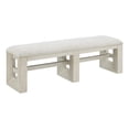 thumbnail image 1 of Picket House Furnishings Rhiannon Dining Bench in Antique White, 1 of 7
