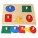 thumbnail image 5 of Perilla De Madera Rompecabezas Tablero De Clavijas Para Niños Forma Geométrica Partido Niños Juguete Educativo Preescolar Inevent FN007531-01, 5 of 6