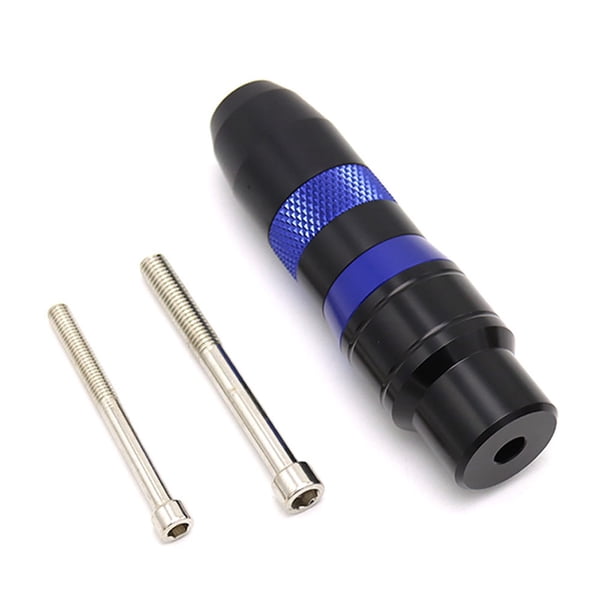 Riwesomey Protector anticaída para motocicletas, tapas antichoque pequeñas, amplia aplicación, útil, de acero inoxidable, resistente a roturas, para Accesorios para motos Azul Riwesomey VI018131-03B
