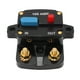 thumbnail image 4 of Disyuntor de Audio para coche, fusible de reinicio Manual, soporte inversor en línea para sistema de audio estéreo para coche, barcos, camiones, autobuses, 100A, 4 of 5