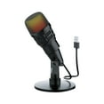 thumbnail image 1 of Bunblic Microphone USB de Jeu pour PC, Micro USB PC Portable Léger RVB Micro pour Ordinateur pour Enregistrement Vidéo Enregistrement Baladodiffusion Studio Sans Motif, 1 of 8