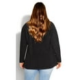 thumbnail image 2 of Avenue Women's Plus Size Polar Fleece Pocket Tunic, 2 of 2