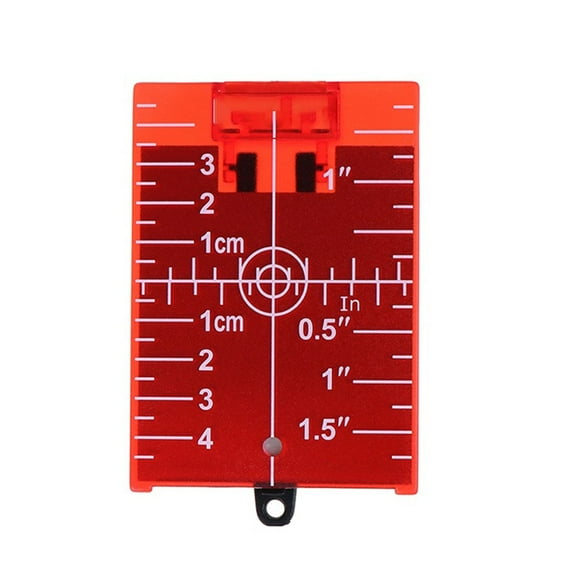 1pc 11.5cmx7.4cm inch/cm Lase Target Card Plate For Green/Red Lase Level Red