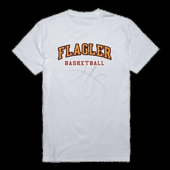 W Republic 510-466-WHT-02 Flagler College Saints Basketball T-Shirt, White - Medium