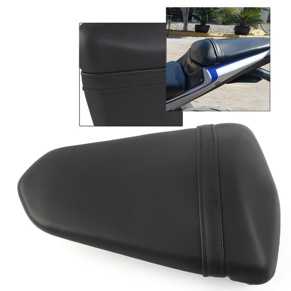 NS Rear Passenger Seat Leather Back Pad for YZF R3 YZFR3 2015-2023 2016 2017