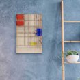 thumbnail image 4 of Epic Art 'Study for a Composition, 1940–1941' by Piet Mondrian, Acrylic Glass Wall Art, 16"x24", 4 of 8