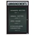 thumbnail image 3 of Aarco Products ADC2418HB 1-Door Directory Cabinet with Header - Blue, 3 of 6