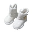 thumbnail image 1 of DOMELAY 1/4 Scale Figure Snow Boots Simulation Miniature Female Action Figures Shoes White, 1 of 9