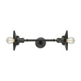 thumbnail image 7 of 208-OB-M5 Innovations Lighting Two Light Railroad Wall Sconce-18 Inches Wide by 8 Inches High, 7 of 7