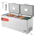 thumbnail image 1 of VEVOR Chest Freezer, 19.8 Cu.ft / 561 L Large Deep Freezer with Split Top Double Locking Lids, 1 of 9