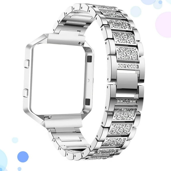LEDMOMO Watchband with Watch Frame Metal 1Pcs 6.7x0.7in