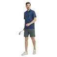 thumbnail image 5 of DTWOOO Men's Golf Shirts Short Sleeve Print Performance Moisture Wicking Dry Fit Golf Polo Shirts for Men, 5 of 8