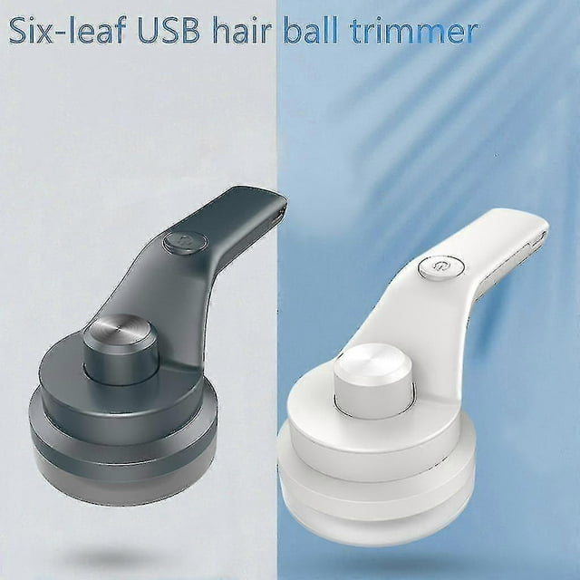 Recortador de bolas de pelo eléctrico USB de acero inoxidable de alta potencia con 6 cuchillas para quitar pelos.