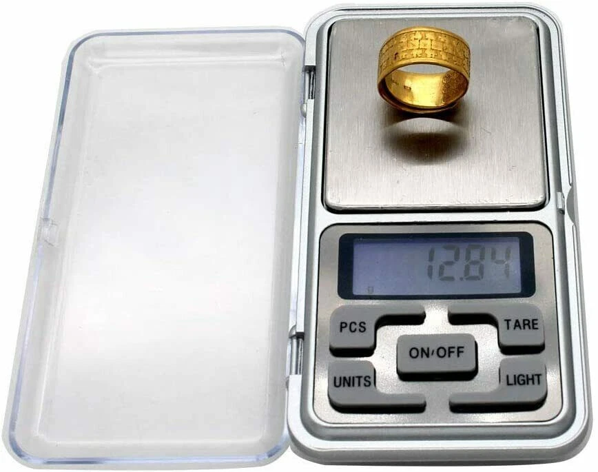 Portable 200G X 0.01G Mini Digital Scale Jewelry Pocket Balance Weight Gram Lcd