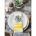 thumbnail image 2 of Yellow Grey Cloth Napkins Set of 6 Reusable Dinner Napkins, Vintage Farmhouse Abstract Oil Painting Cocktail Napkin Washable Table Napkins for Wedding/Holiday Party/Baby Shower 20"x20", 2 of 7