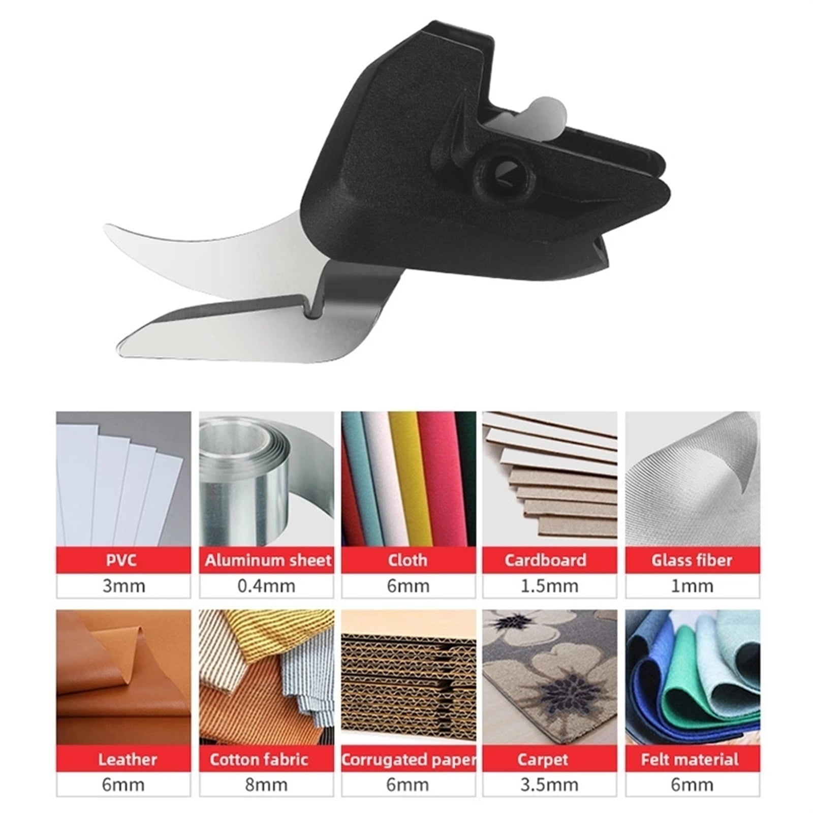 Electric Scissors electric cutting Tool Sewing Wireless Fabric Sewing Handheld Scissors for Fabric Paper Cardboard USB Charge - Multi-Animal Use