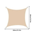 thumbnail image 1 of Ovzne Sun Protection Triangular Shade Garden Swimming Pool AntiUV Shade Cloth Tarpaulin On Clearance, 1 of 5