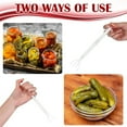 2 Pcs Plastic Pickle Grabber Tool,Kitchen Pickle Picker for Pickle Jar