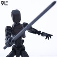 thumbnail image 4 of (Assembly Completed) T13 Action Figure Set,Dummy 13 Robot Action Figure, Lucky 13 Collectible Action Figure Articulated, 4 of 6
