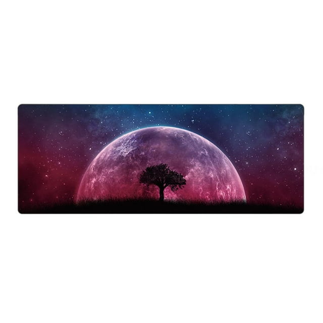 Mouse Pad Table Mat Gaming Mouse Pad Oversize Comfortable Mouse Pad with Non-Slip Rubber Base Durable Stitched Edges Smooth Surface for Laptop Computer