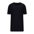 thumbnail image 4 of JINMGG Mens shirts short sleeve Classic Slim Shirt Casual Double Pocket Sports Bottom T-Shirts Top Tees Blouses, 4 of 6