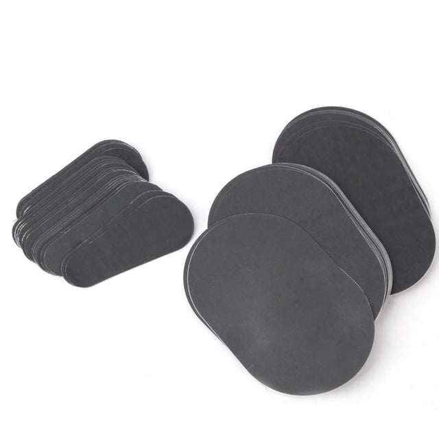 Almohadillas exfoliantes para depilación shamjiam 80 piezas negro
